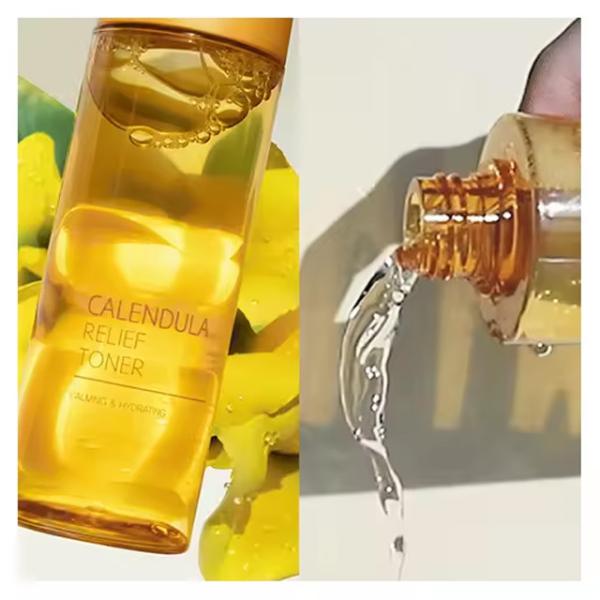 Calendula Repair Face Toner Refreshing Oil Control Toner Pore Narrowing Skin Repair