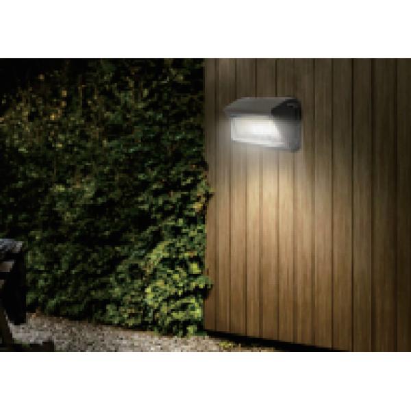Matt Black 60W Outdoor LED Wall Pack 5000K Wall Mount LED Flood Light Fixtures