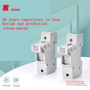 China Photovoltaic 20g Ceramic Solar PV Fuse Holder on sale