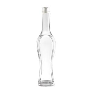 Cheap 375ml 700ml Square Glass Bottle for Gin Rum Vodka Enhance Your Drinking Experience for sale
