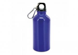 China 400ml Aluminum Sports Drinking Bottle with carabiner on sale
