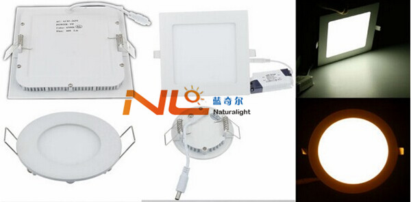 8-18w round led panel light
