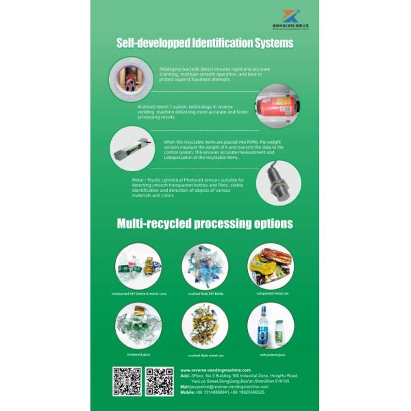 Overflow Alarms Bottle Vending Machine RVM