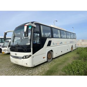 Second Hand Luxury Used Coach Bus City Higer KLQ6125 Tour 47 Seats