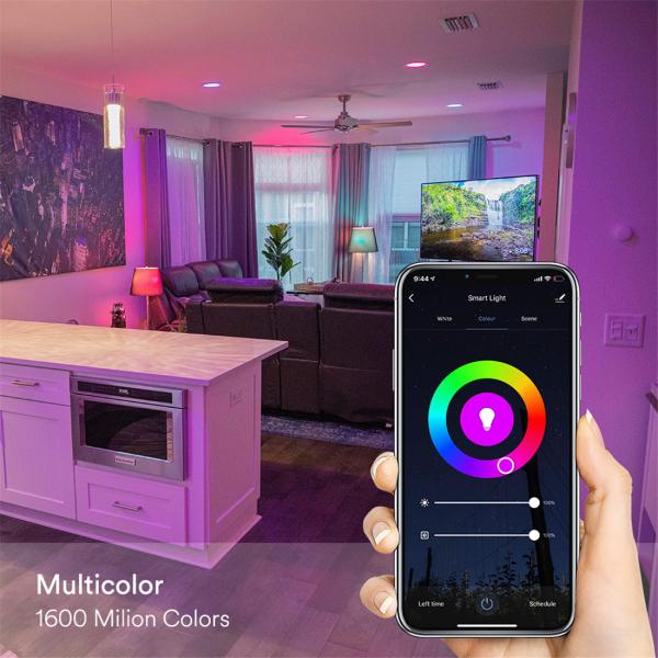 6W RGB+CCT Smart Slim Downlight EU