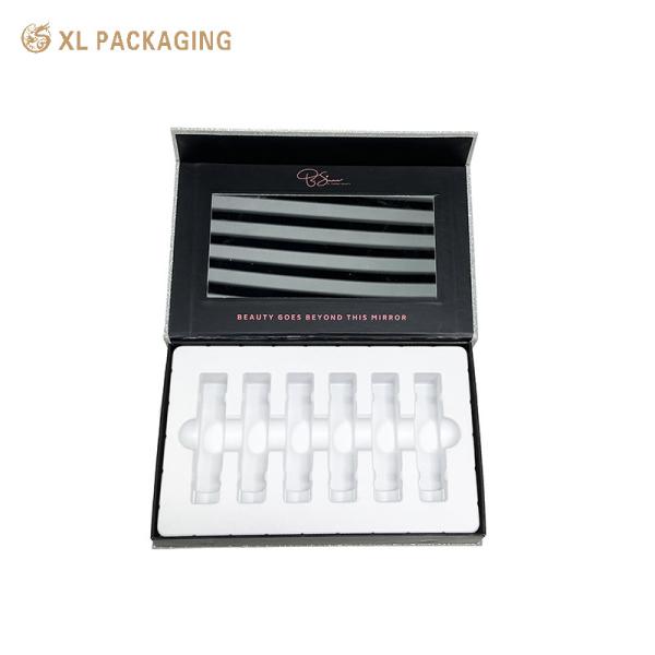 XL Packaging Custom Packaging Box Factory Customized Size Recyclable Cardboard Paper Hard Magnetic Box Packaging with Luxury PVC Tray