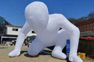 Cheap Giant Inflatable Sculptures Art Exhibitions Inflatable Human Model For Advertising for sale
