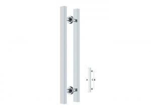 Cheap Furniture door pull and push handle for wood and glass door handle SS201 SS304. for sale