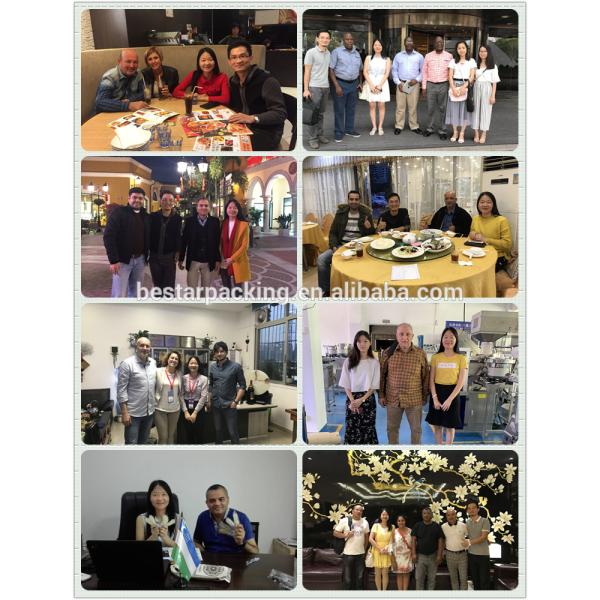 2020 New design whole bean coffee packaging machine PE roll film