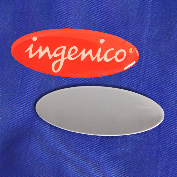 fantastic new design adhesive metal sticker, cheap metal sticker