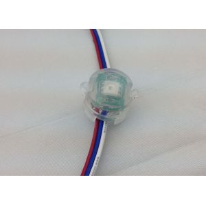 Cheap IP67 20MM Controllable DC5V RGB LED Pixel Light With UV , Fire Protection for sale