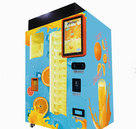 Customized Commercial Automatic Orange Juicer Machine Support Wifi And 4G