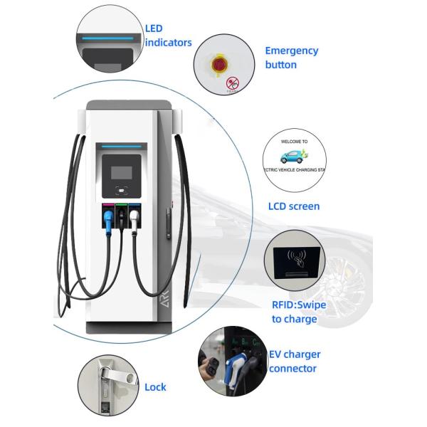 Ev Dc Car Charging Station Electric Vehicle Ccs Chademo Charger Piles 150kw 120kw