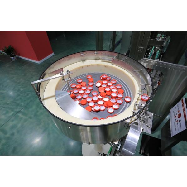 Automatic Capping Machine Wide Applicability Compatible with Various Bottle Shapes and Cap Designs for Flexible Production