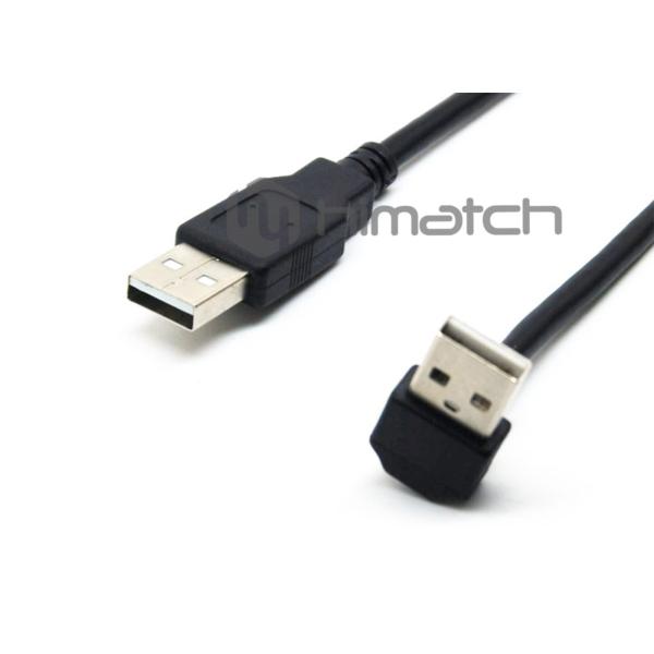 30V High Speed USB 2.0 Cable / White USB Extension Cable With Panel Mount