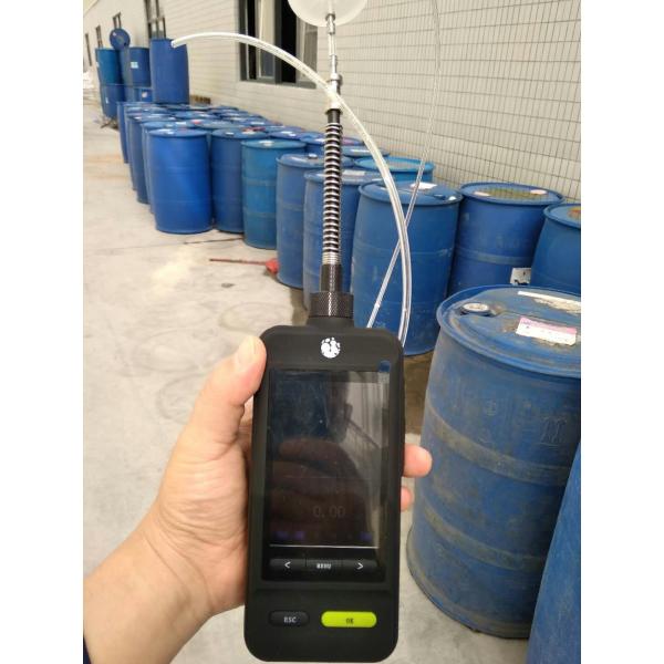 Handheld Pumping O2 Single Gas Detector With Flash Light Function Color Screen