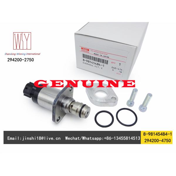 Denso Genuine and New Suction Control Valve 294200-4750 294200-2750 for Isuzu 8-98145484-1 8 98145484 1 8981454841