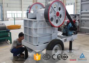 Cheap Diesel Engine Limestone 3TPH Small Portable Jaw Crusher for sale