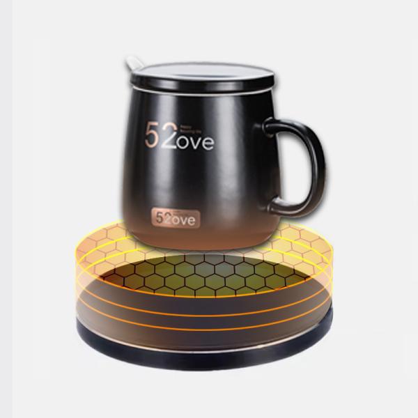 Multipurpose Usb Cup Warmer Smart Travel Bottle Heating Plate With Wireless Charging