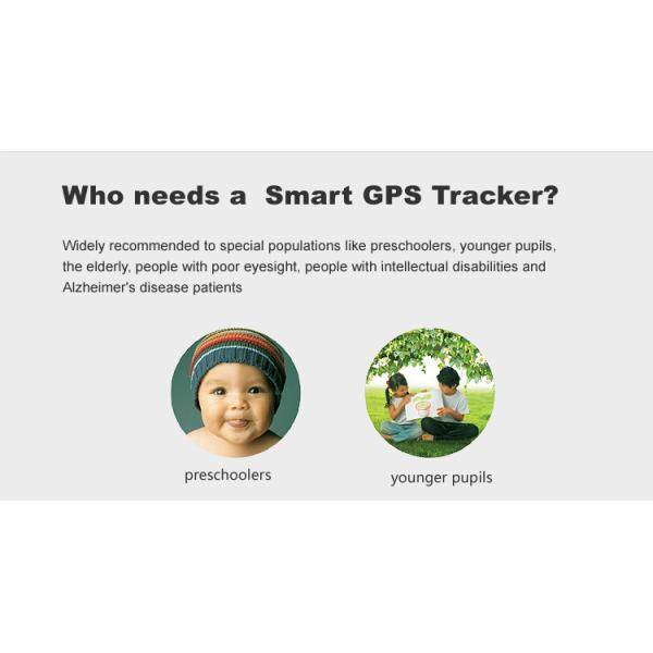 Smart GPS tracker wiht click for call/sos function