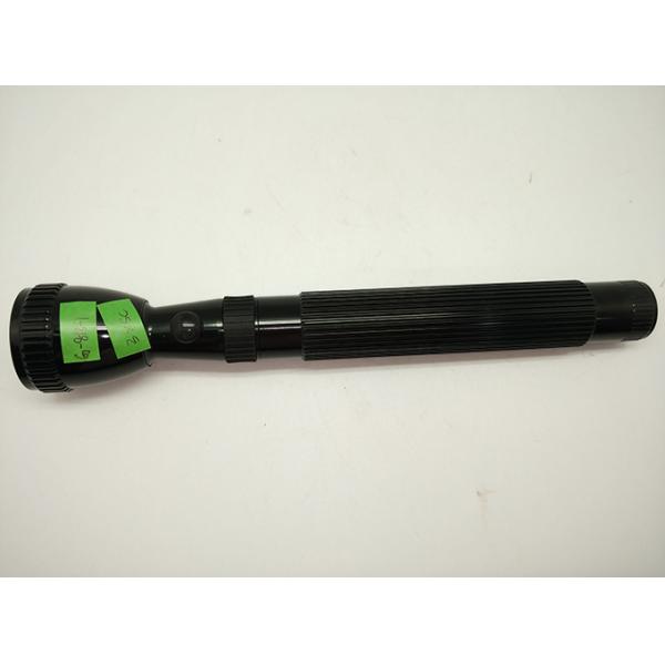 G-813-1 3 SC Batteries Matal Rechargeable LED Torch Flashlight