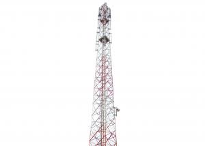 China 40m Telecommunication Steel Tower , Monopole Antenna Tower on sale