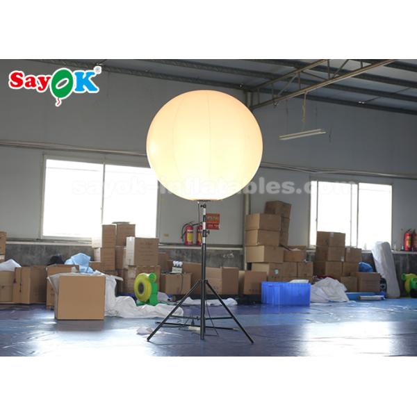 1.2m Inflatable Lighting Decoration Stand Up Balloons For Advertising Fairs