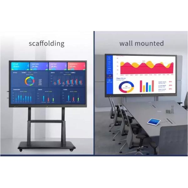 Touch Screen Zoom Interactive Whiteboard , Android Interactive Whiteboard For Classrooms