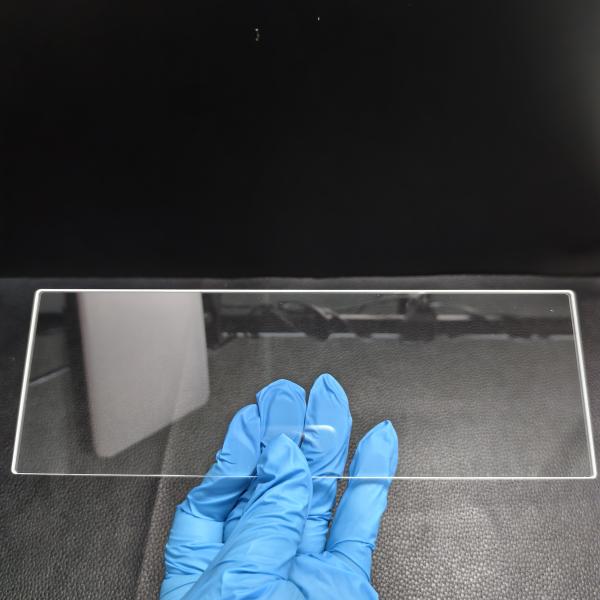 ​​Custom Sapphire Optical Window 222mm×74mm×4mm Wear Resistance for Infrared windows