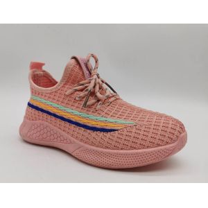 Cheap Sock Upper OEM Kids Girls Running Shoes Fly Knitting Anti Slippery for sale