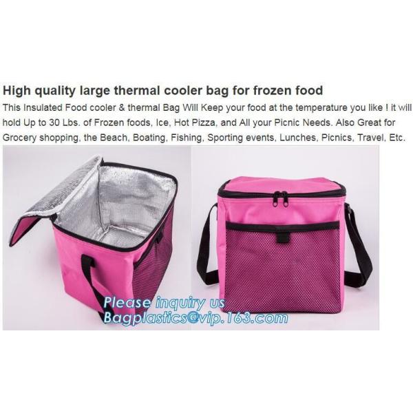 Freezer Bags Color Cold Insulation Waterproof Convenient Portable Ice Meal Packages Refrigerator Cooler Lunch Bag bageas