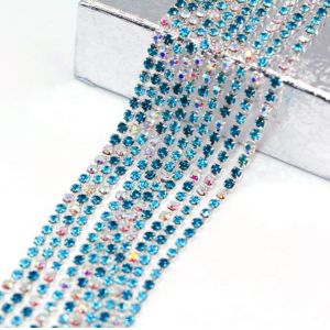 Cheap Thousand Choices Offered Eco-Friendly Ab Crystal Roll Home Parties DIY Decorate with Glass Cloth Plastic Materials Supplies for sale