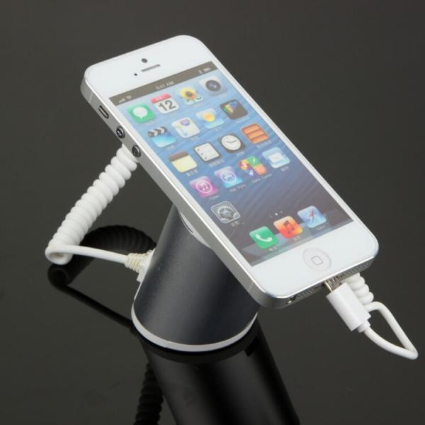 Quality COMER cell phone cable charging holers anti-theft mobile phone alarm stands wholesale