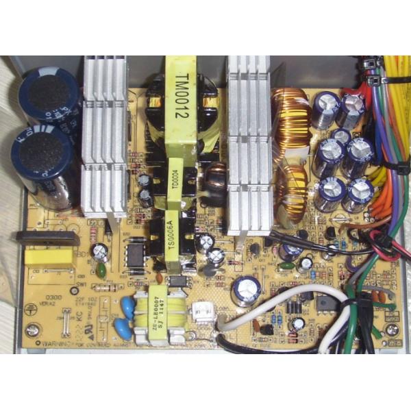 White Color 500 Watt Desktop PC Power Supply With Wide Storage Temperature Range