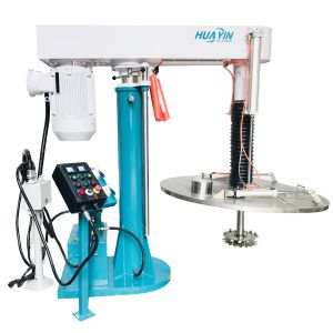 Buy cheap Hydraulic lifting High Speed Mixers Industrial 22kw Paint Disperser Mixer from wholesalers