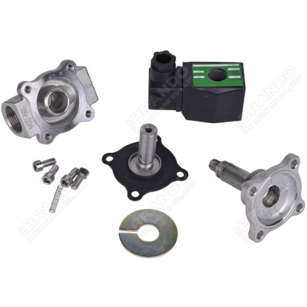 2'' DN50 Electric Solenoid Water Valve Stainless Steel 24V 220V