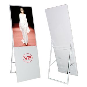 Buy cheap WIFI Portable Digital Signage 10 Points Touch Screen Security Anti Theft from wholesalers