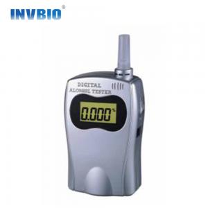 Cheap 4 Digits LCD Digital Alcohol Breath Tester Breathalyzer With Light Blue Backup for sale
