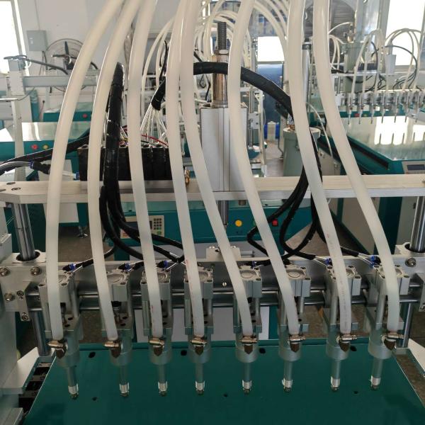 8 Heads Glue Dispensing Robot 150W Silicone Dispensing Systems For 2X2 Back Lit Panel Light