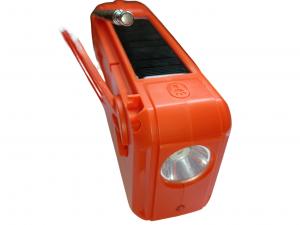 Cheap Emergency Solar Hand Crank Radio-SOS Alarm AM/FM/WB Radio frequencies USB Charge for sale