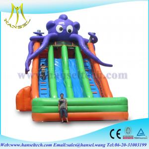 Cheap Hansel Commercial inflatable slide for sale ,slide inflatable jumbo water slide for sale