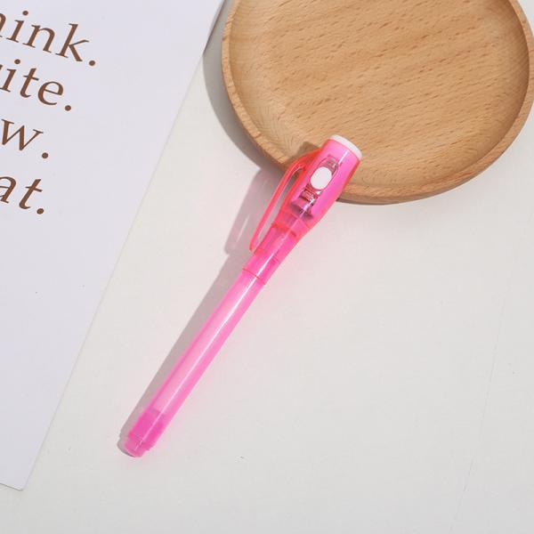 Customized Logo Secret Message Pen with Uv Light and Multi-colored Invisible Ink