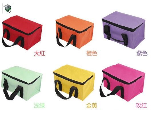 Freezer Bags Color Cold Insulation Waterproof Convenient Portable Ice Meal Packages Refrigerator Cooler Lunch Bag bageas