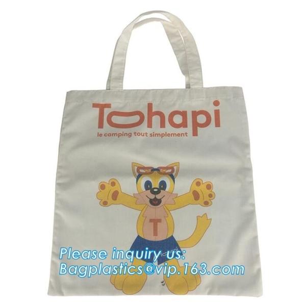 Custom silk screen printed Cotton material handle style blank natural cotton canvas bag without logo bagplastics bagease