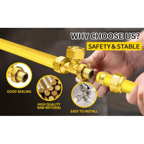 Polyethylene Cross Linked Compression Fittings with ISO Certification