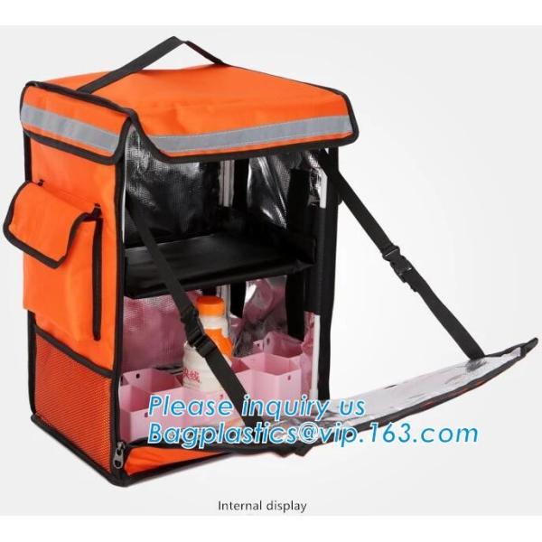 Freezer Bags Color Cold Insulation Waterproof Convenient Portable Ice Meal Packages Refrigerator Cooler Lunch Bag bageas