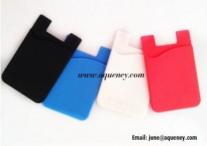 Cheap Hot silicone card holder,silicone business card holder,silicone credit card holder for sale