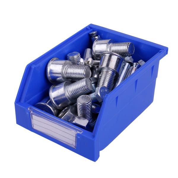 Customized Color PP Plastic Stack Bins Space Saving Solution for Industrial Racking