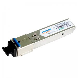 China OEM 1.25G SC SFP Compatible Transceiver BIDI T1310/R1550nm With DDM 3km Optical Transceiver Module on sale