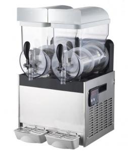 Cheap Commercial Stainless Steel Double Heads 15Lx2 Slush Machine for sale